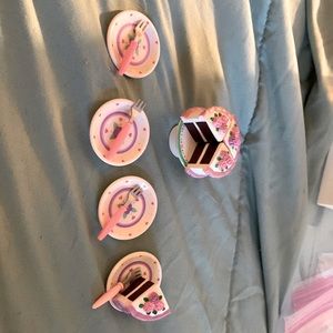 Vintage TYCO 1996 kitchen littles Birthday party set $30